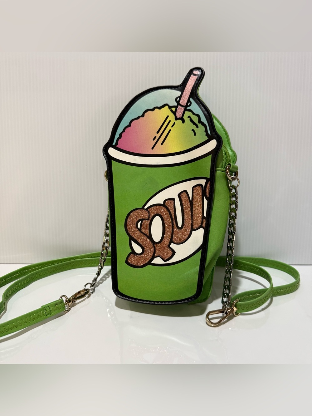 2017 Limited Rare TYPO 3D Simpsons Squishie Cup Novelty Crossbody Purse Bag